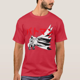 DC Comics Batman Red Kanji Batman family T-Shirt