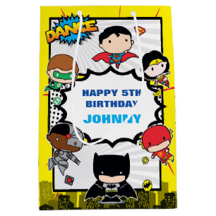 DC Comics Justice League - Chibi Birthday Medium Gift Bag