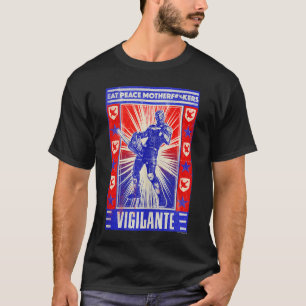 DC Comics Peacemaker Vigilante Chainsaw Posteranko T-Shirt