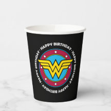 DC Comics | Wonder Woman Circle & Stars Birthday