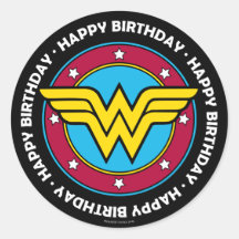 DC Comics | Wonder Woman Circle & Stars Logo