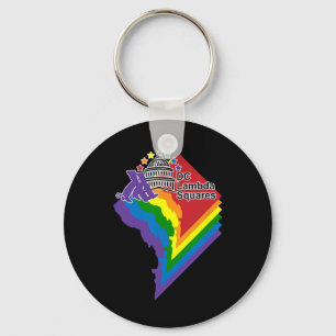 Dc Lambda Squares Apparel Keychain