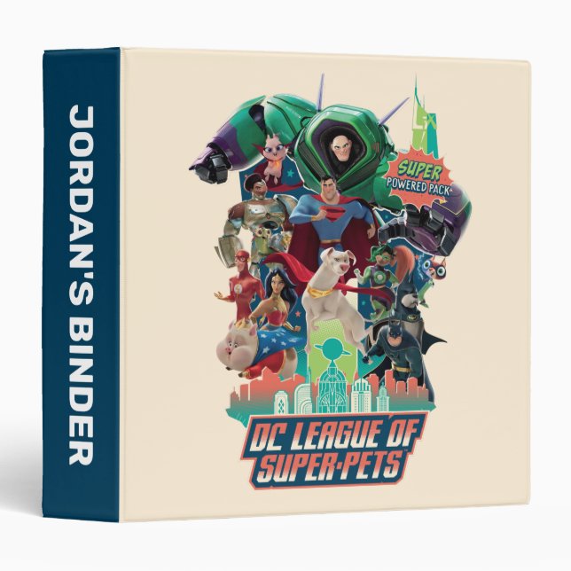 DC League of Super-Pets Battle for Metropolis Binder (Front/Spine)