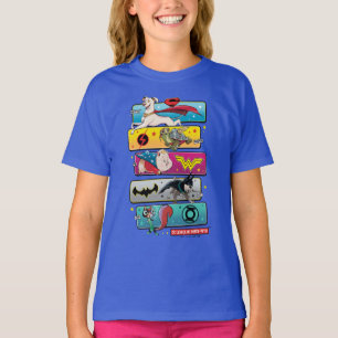DC League of Super-Pets Panels T-Shirt