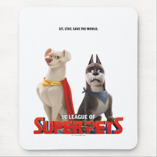 DC League of Super-Pets Theatrical Art Mouse Pad