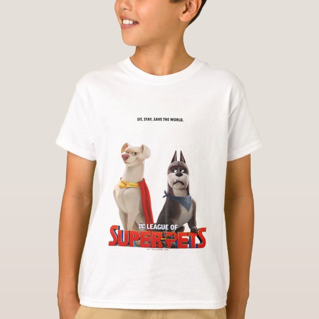 DC League of Super-Pets Theatrical Art T-Shirt (Front)