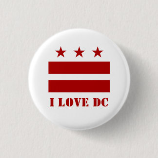 DC LOVE 1 INCH ROUND BUTTON
