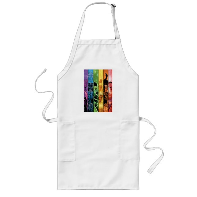 DC Pride Comic Cover 2022 Long Apron (Front)