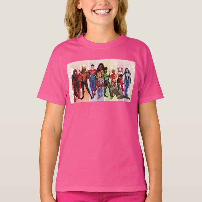 DC Pride Comic Cover 2022 Variant T-Shirt (Front)