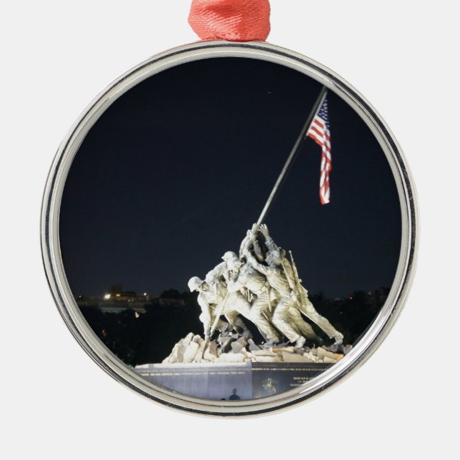 DC Remembers Metal Ornament (Front)