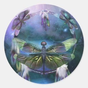 DC_Spirit Du Sticker D'Art Dragonfly