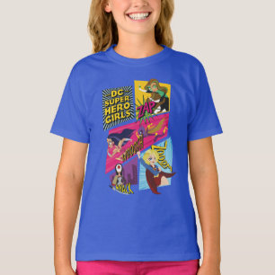 DC Super Hero Girls Action Panels T-Shirt