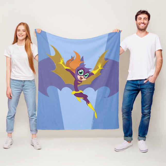 DC Super Hero Girls Batgirl Fleece Blanket (In Situ)
