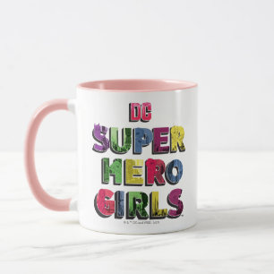 DC Super Hero Girls City Lettering Mug