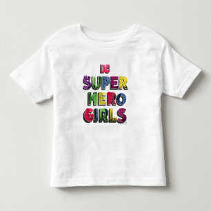DC Super Hero Girls City Lettering Toddler T-shirt