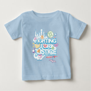 DC Super Hero Girls Fighting For Justice Baby T-Shirt