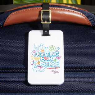 DC Super Hero Girls Fighting For Justice Luggage Tag