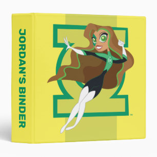 DC Super Hero Girls Green Lantern Binder