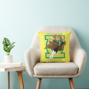 DC Super Hero Girls Green Lantern Throw Pillow