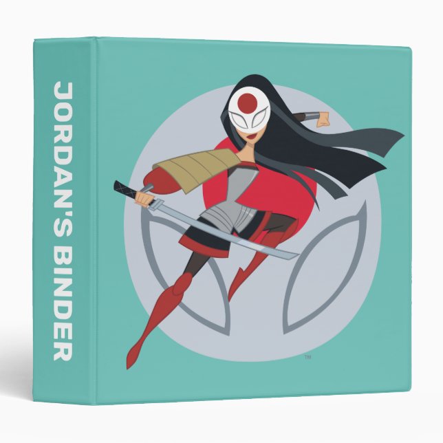 DC Super Hero Girls Katana Binder (Front/Spine)