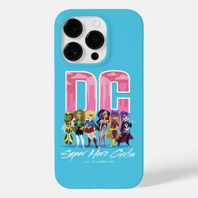 DC Super Hero Girls Lineup Case-Mate iPhone Case (Back)