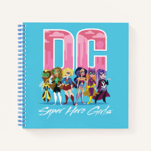 DC Super Hero Girls Lineup Notebook
