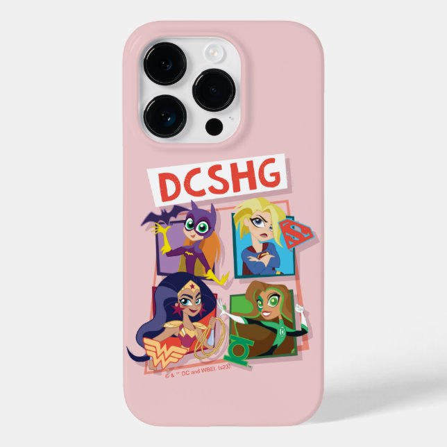 DC Super Hero Girls Quartet Case-Mate iPhone Case (Back)