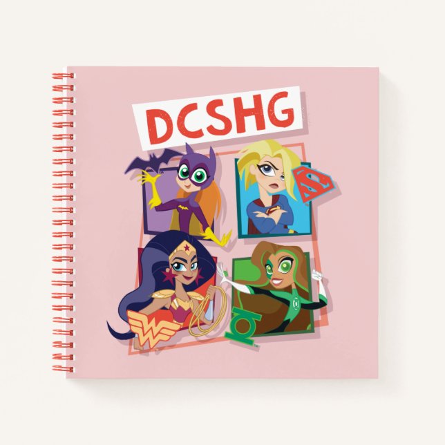 DC Super Hero Girls Quartet Notebook (Front)