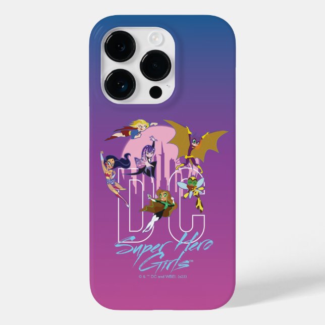 DC Super Hero Girls Skyline Case-Mate iPhone Case (Back)