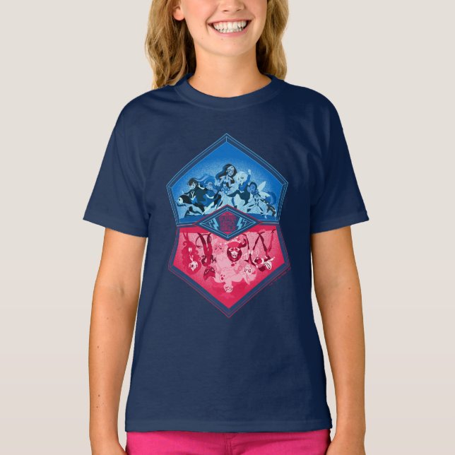 DC Super Hero Girls Teamwork Battle T-Shirt (Front)