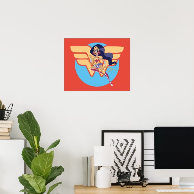 DC Super Hero Girls Wonder Woman Poster (Home Office)