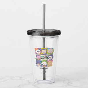DC Super-Villain Menace To Society Club Graphic Acrylic Tumbler