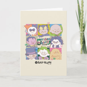 DC Super-Villain Menace To Society Club Graphic Card