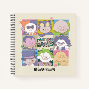 DC Super-Villain Menace To Society Club Graphic Notebook