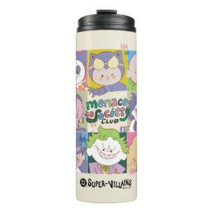 DC Super-Villain Menace To Society Club Graphic Thermal Tumbler