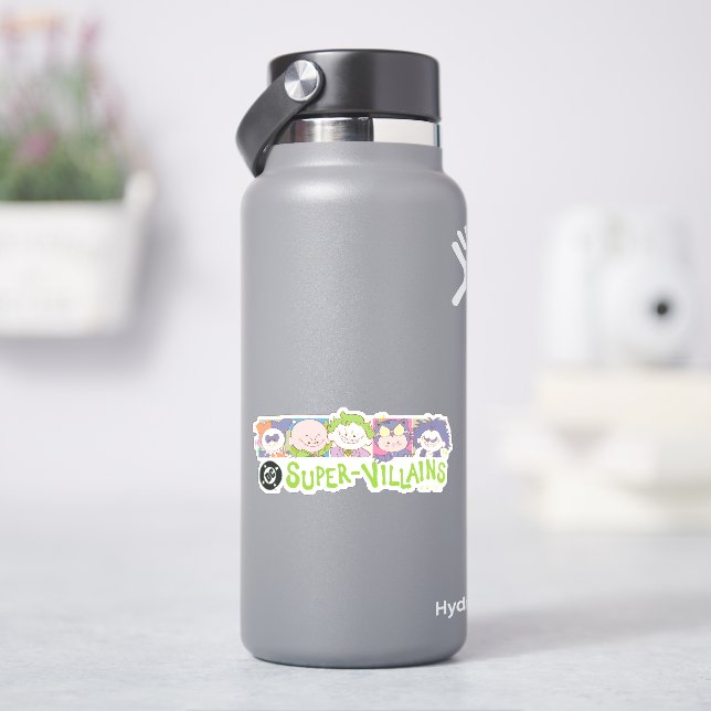 DC Super-Villains Cartoon Lineup (HydroFlask)