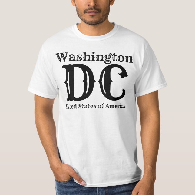 DC (Washington DC) T-Shirt (Front)