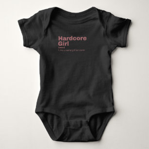 dcore Girl - Hardcore Baby Bodysuit