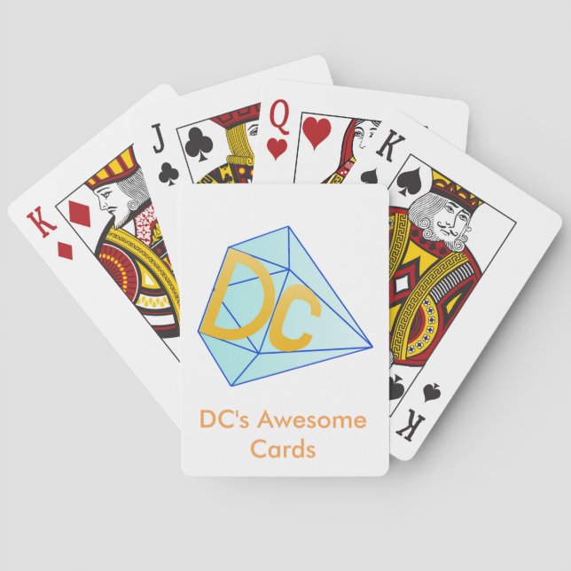 DC's Awesome Cards (Back)