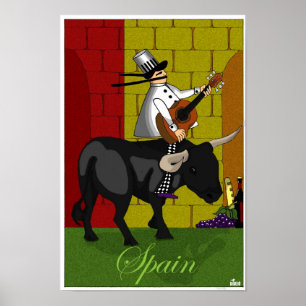 DD100 CHEF IN SPAIN POSTER