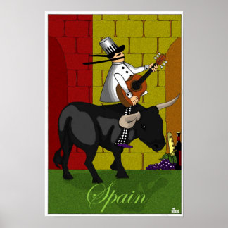 DD100 CHEF IN SPAIN POSTER