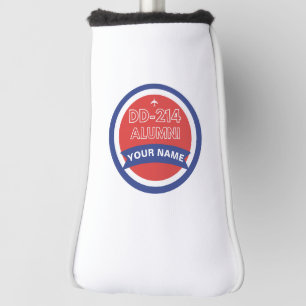 DD-214 Alumni Personalized Airforce Retirement  Golf Head Cover
