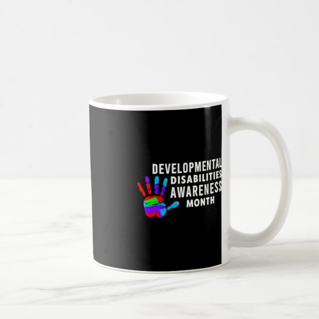 DD Awareness - Developmental Disabilities Awarenes Coffee Mug (Right)