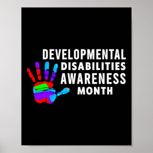DD Awareness - Developmental Disabilities Awarenes Poster