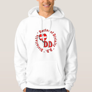 DD CIRCULAR ACRONYM LOGO DOCTOR OF DIVINITY HOODIE