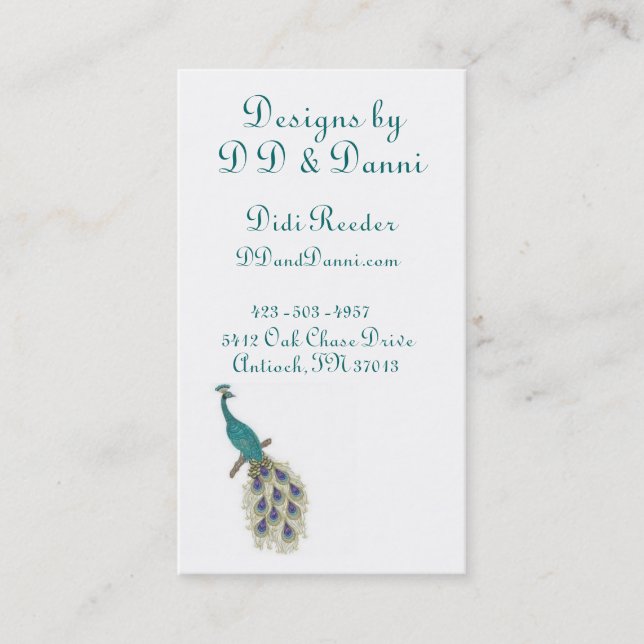 DD & Danni Business Card (Front)