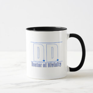 DD Doctor of Divinity Acronym LOGO Mug
