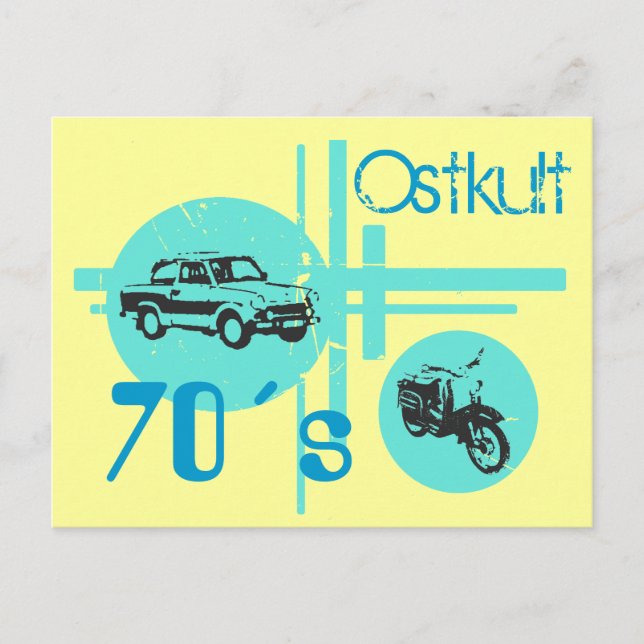 DDR Ostkultdesign Postcard (Front)