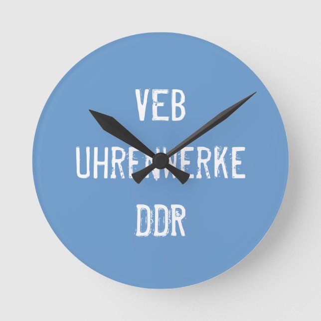 DDR. ROUND CLOCK (Front)