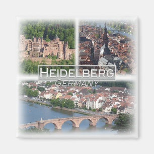 DE0104 Europe, Germany, Heidelberg, Fridge  Magnet